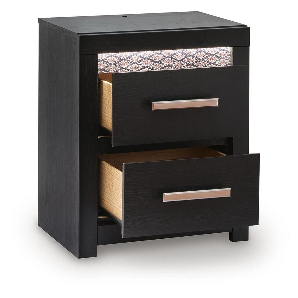  Signature Design by Ashley Brendant PCB2611-92 Two Drawer Night Stand IMAGE 4