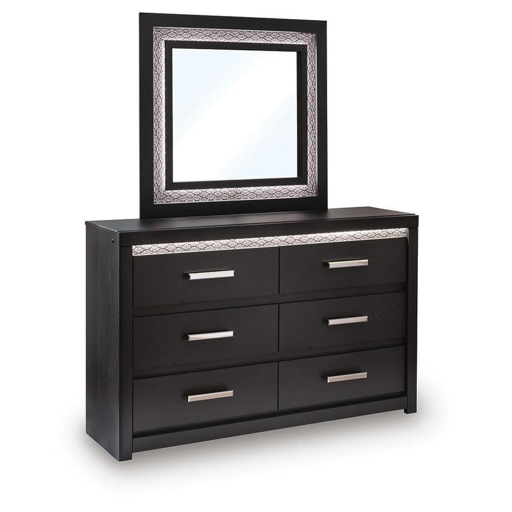  Signature Design by Ashley Brendant PCB2611B1 Dresser and Mirror IMAGE 1