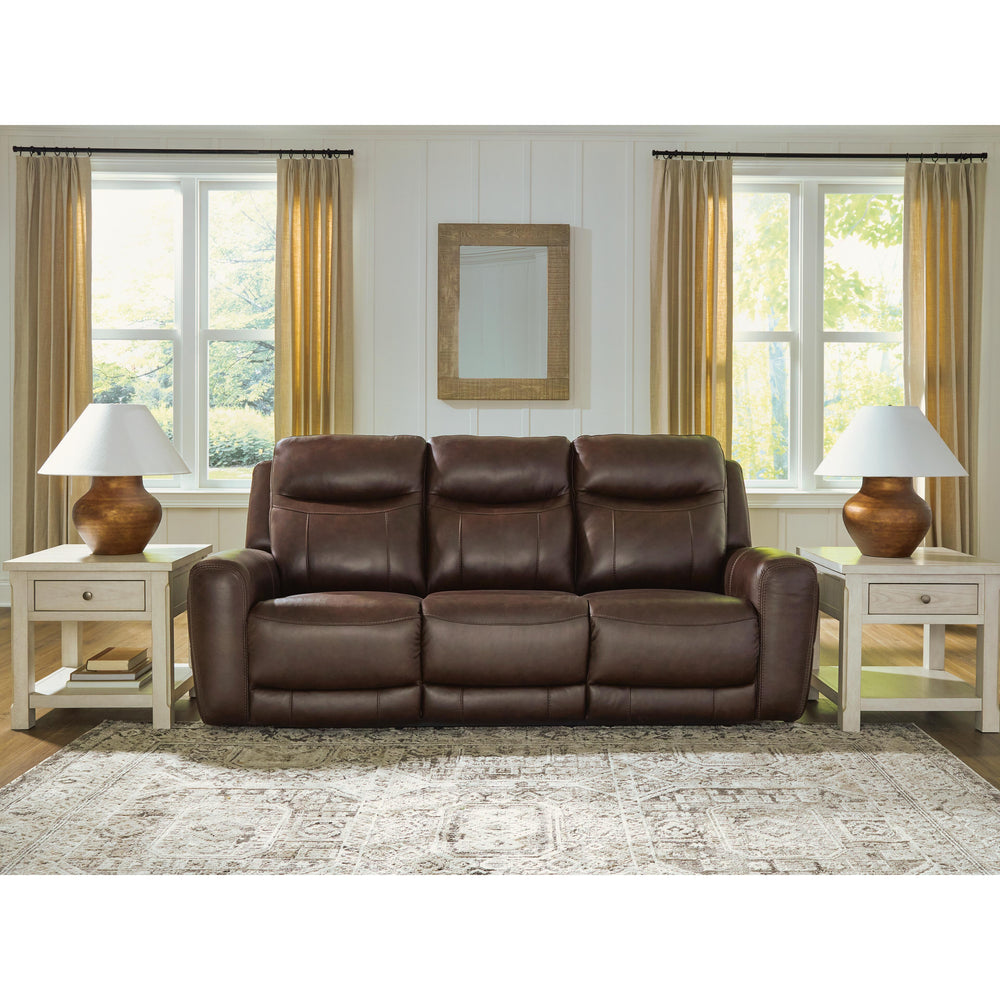  Benchcraft Gravier U1330115 Power Reclining Sofa with Adjustable Headrest IMAGE 2