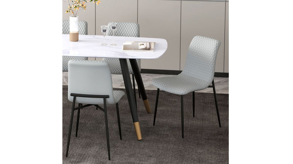 WORLDWIDE HOME FURNISHINGS BRIXX DINING CHAIR (SET OF 2)