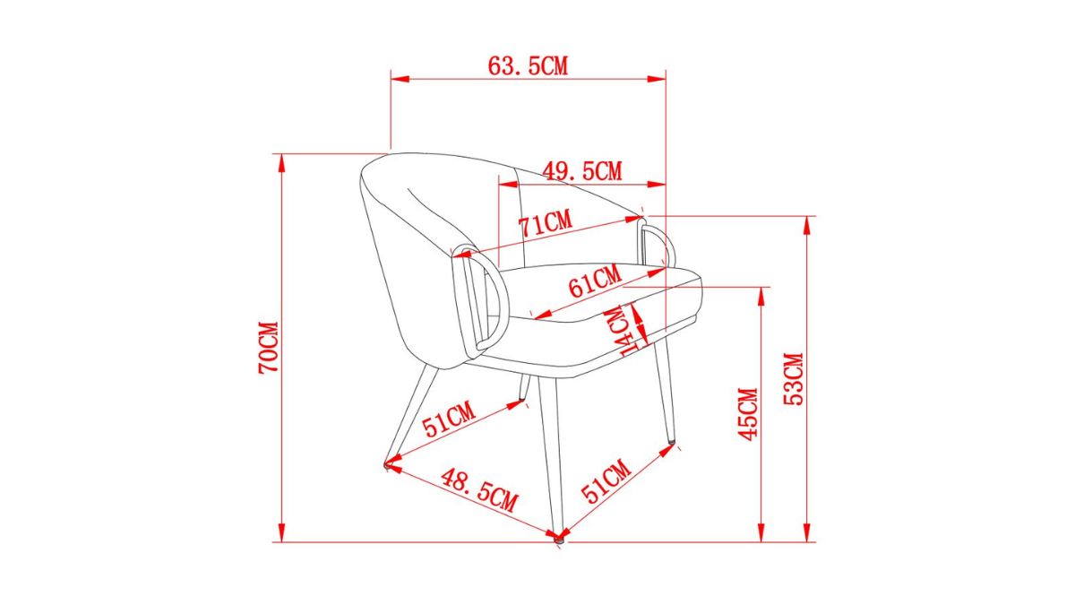 ZITA ACCENT CHAIR