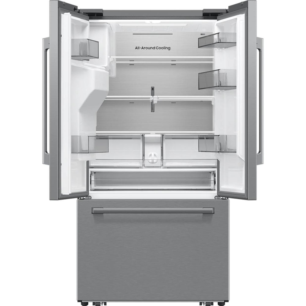  Samsung 29 cu. ft. Bespoke AI 3-Door French Door with Sphere Ice™ RF70H30GERAA IMAGE 2