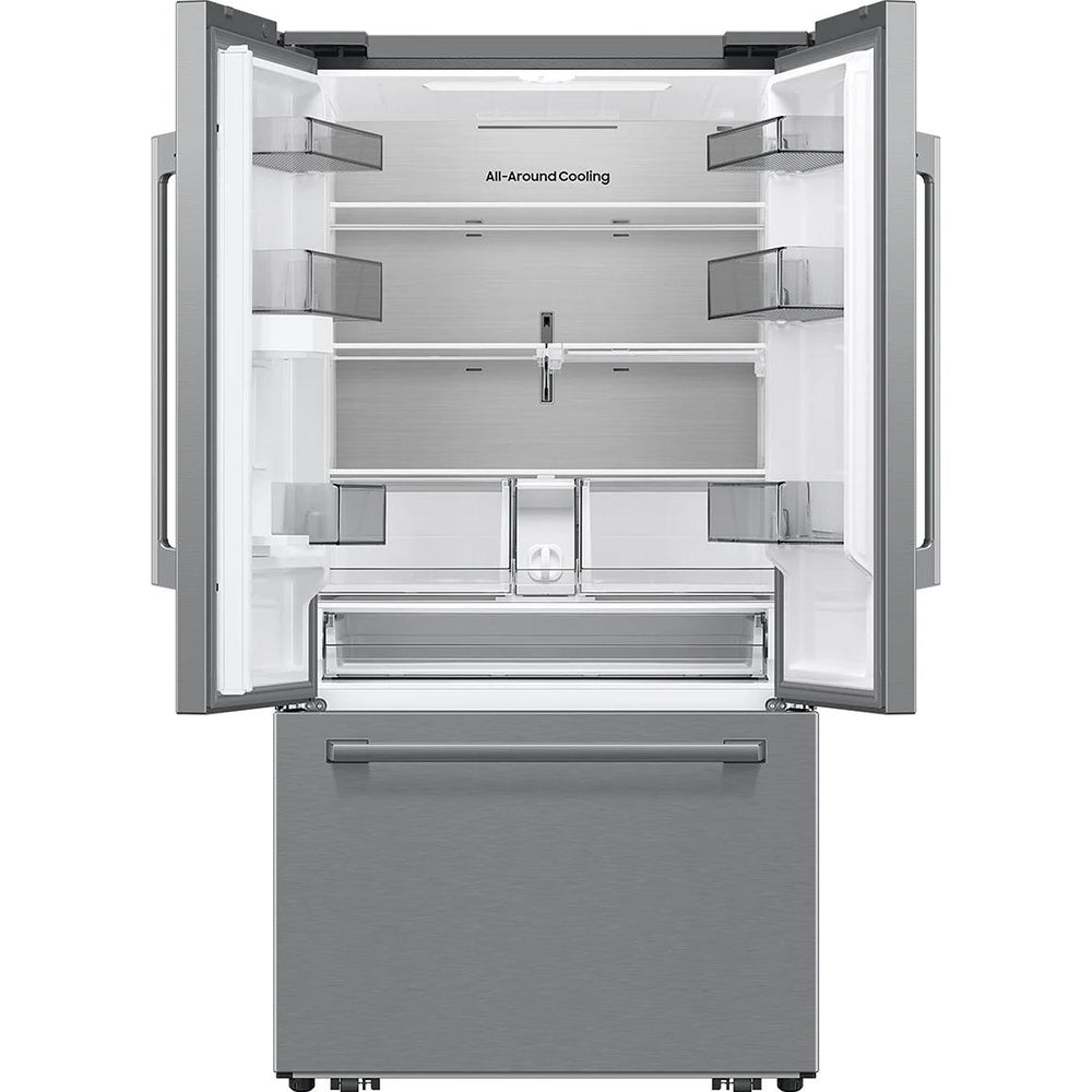  Samsung 30 cu.ft. Bespoke AI 3-Door French Door RF70H30KERAA IMAGE 2