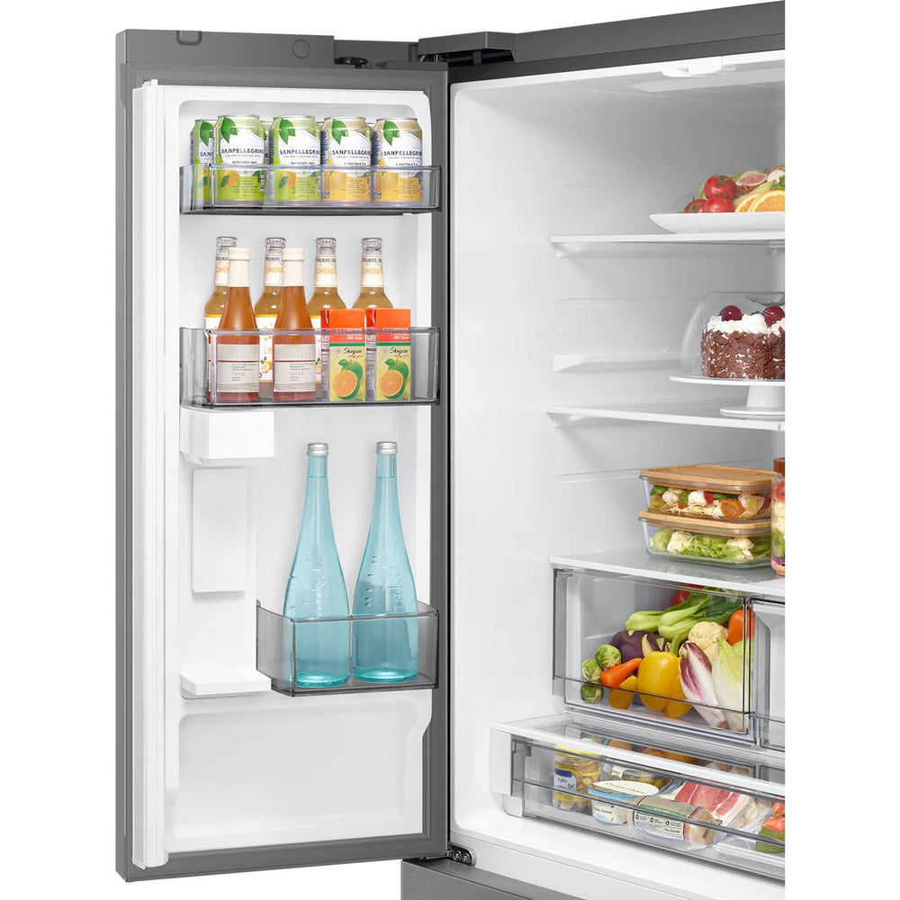  Samsung 30 cu.ft. Bespoke AI 3-Door French Door RF70H30KERAA IMAGE 5
