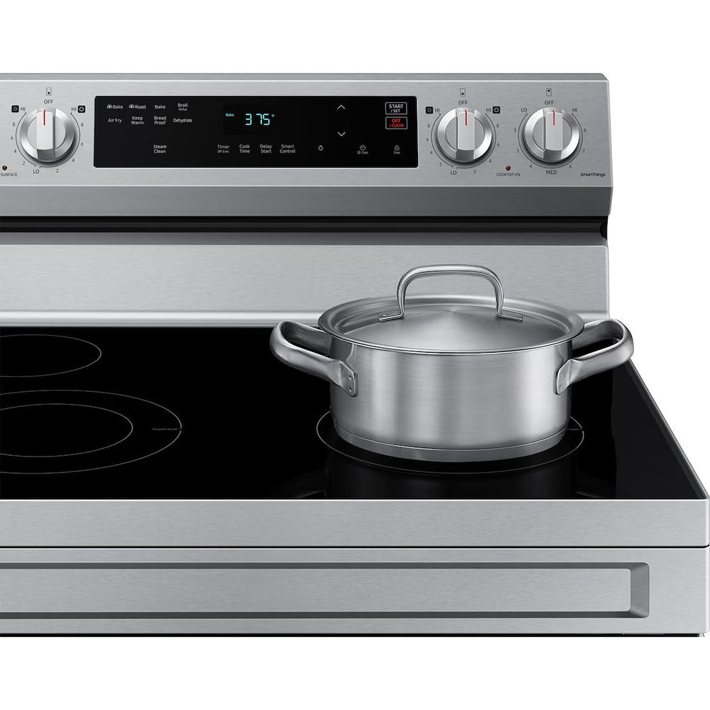  Samsung 6.3 cu. ft. Electric Freestanding Range Fan Convection Oven with Air Fry NE63F6510SR/AC IMAGE 11