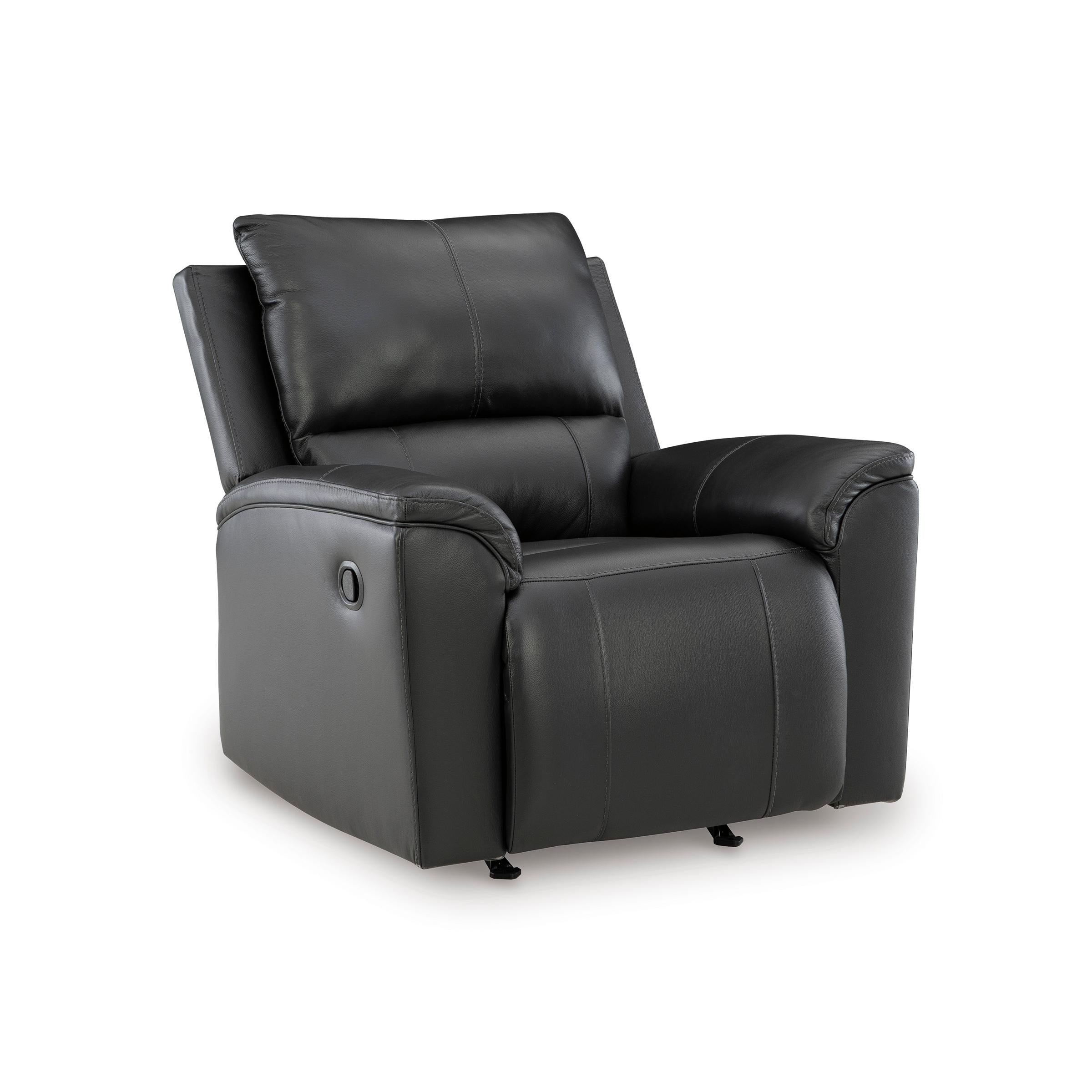  Signature Design by Ashley Glossmore Rocker Leather Match Recliner PCU1170025C IMAGE 1