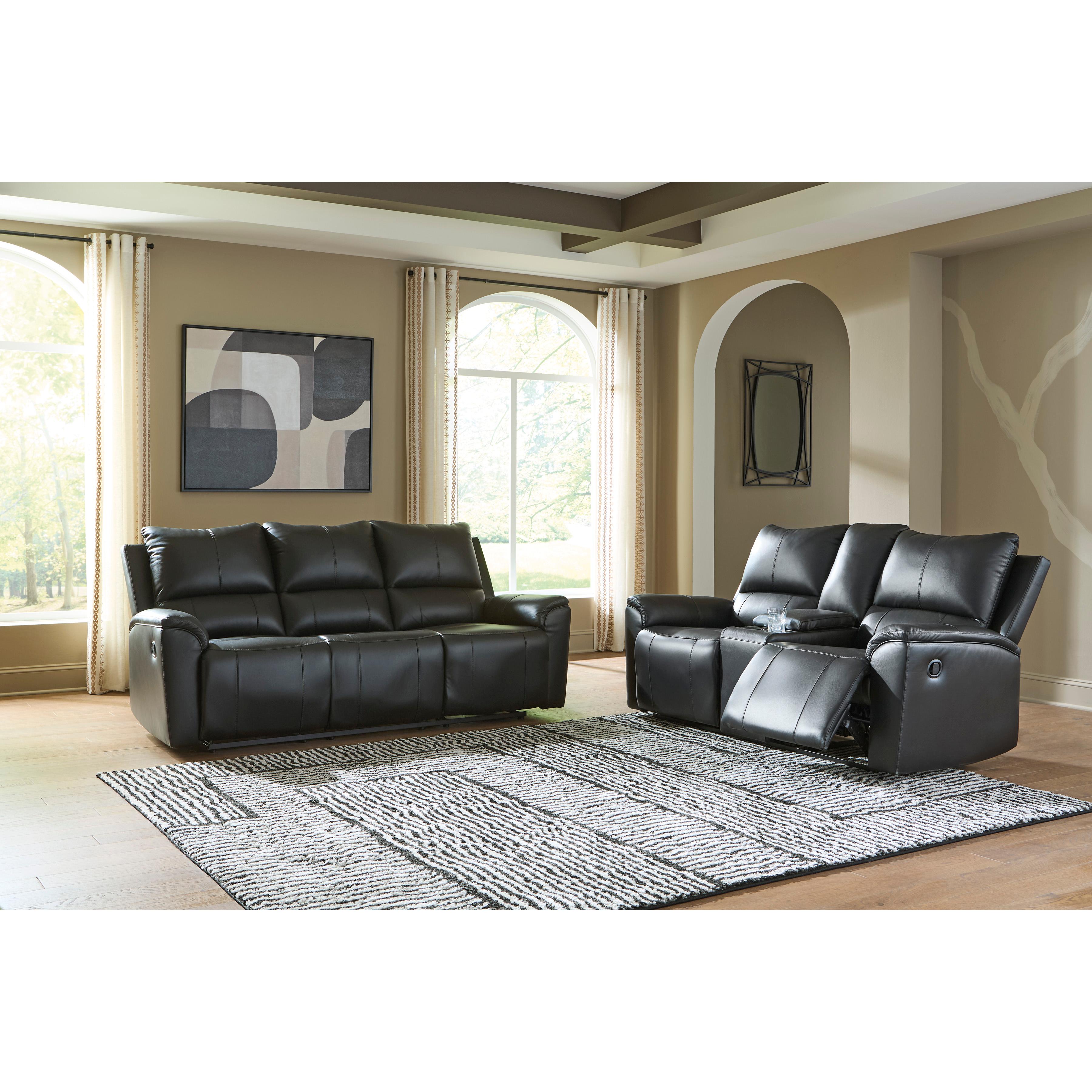  Signature Design by Ashley Glossmore Reclining Leather Match Sofa PCU1170088C IMAGE 7