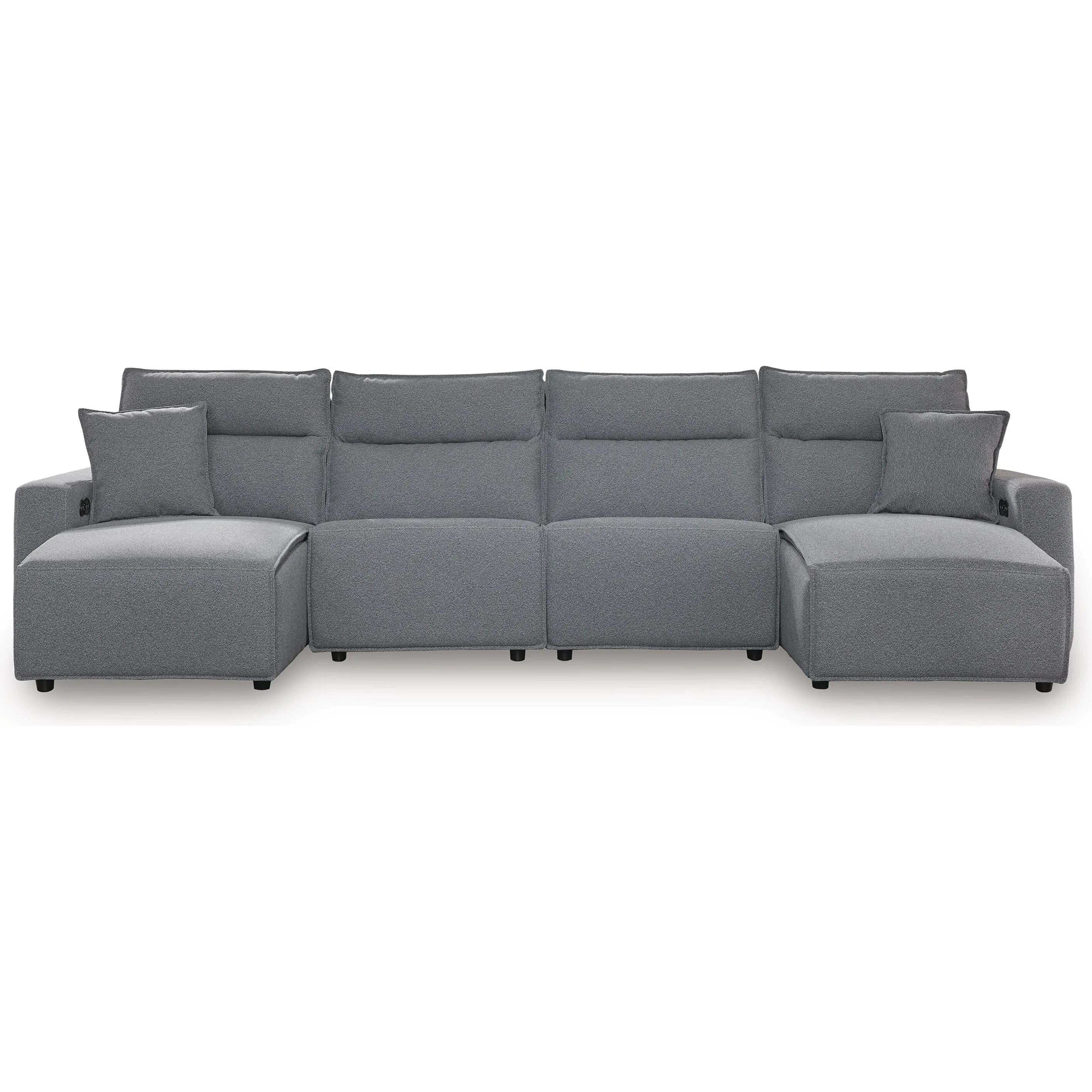 Signature Design by Ashley ModMax II Power Reclining Fabric 4 pc Secti