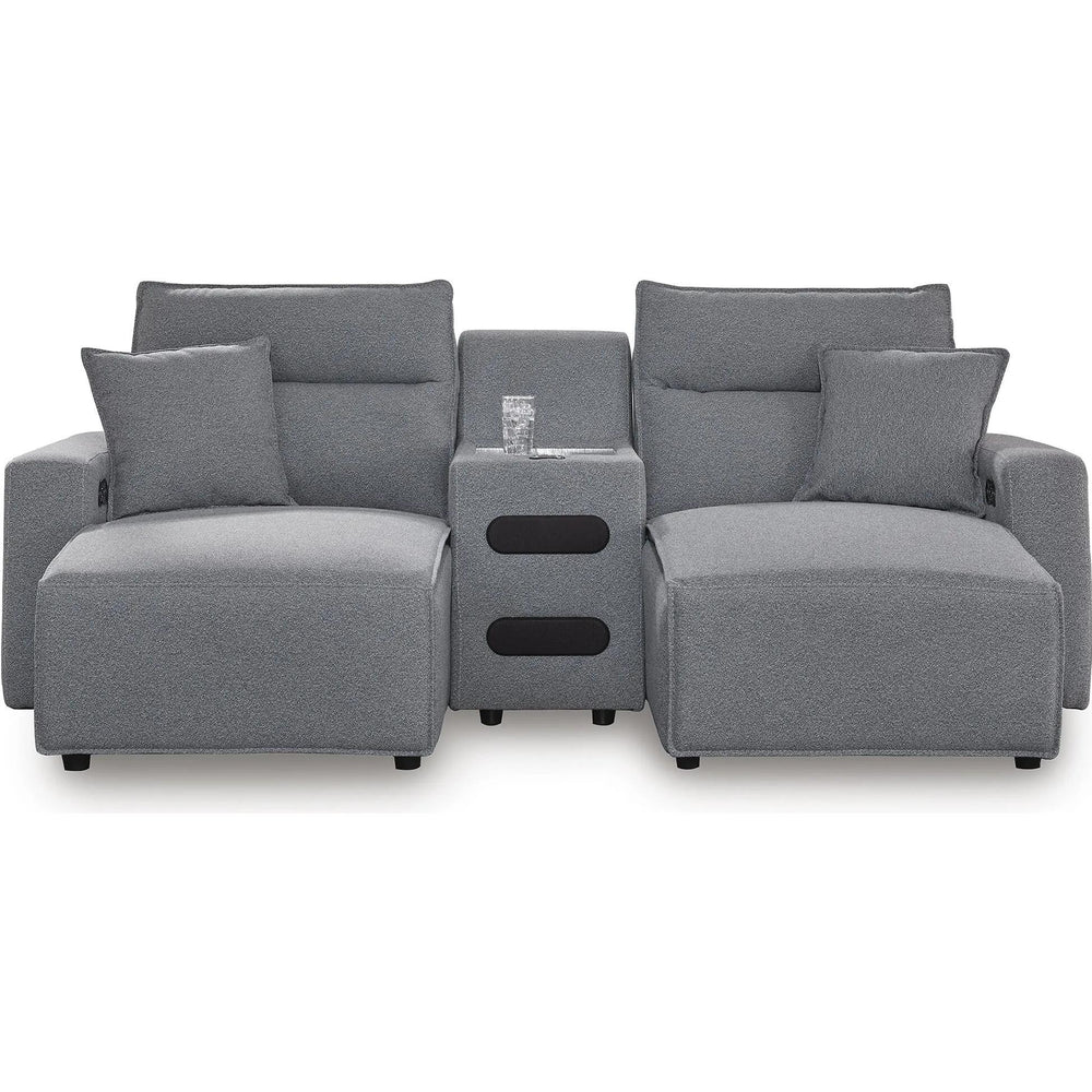  Signature Design by Ashley ModMax II Power Reclining Fabric 3 pc Sectional 6590679C/6590660C/6590697C IMAGE 1