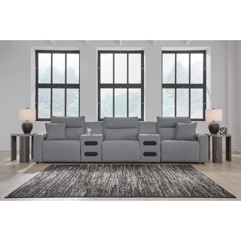  Signature Design by Ashley ModMax II Power Reclining Fabric 5 pc Sectional 6590658C/6590660C/6590646C/6590660C/6590662C IMAGE 6