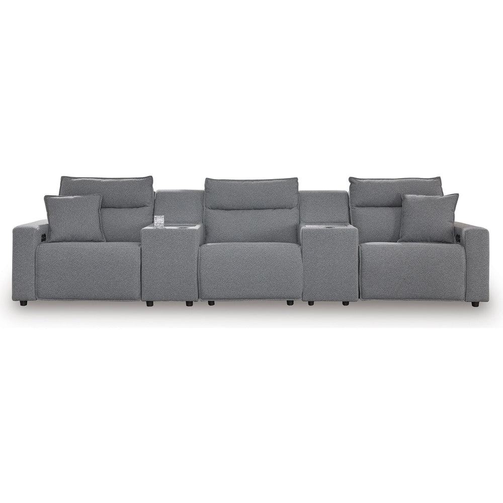  Signature Design by Ashley ModMax II Power Reclining Fabric 5 pc Sectional 6590658C/6590657C/6590646C/6590657C/6590662C IMAGE 1
