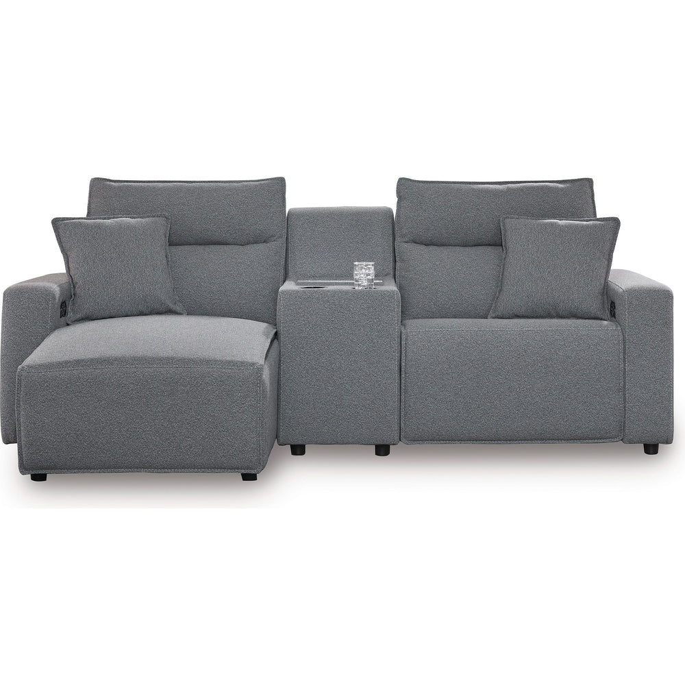  Signature Design by Ashley ModMax II Power Reclining Fabric 3 pc Sectional 6590679C/6590657C/6590662C IMAGE 1