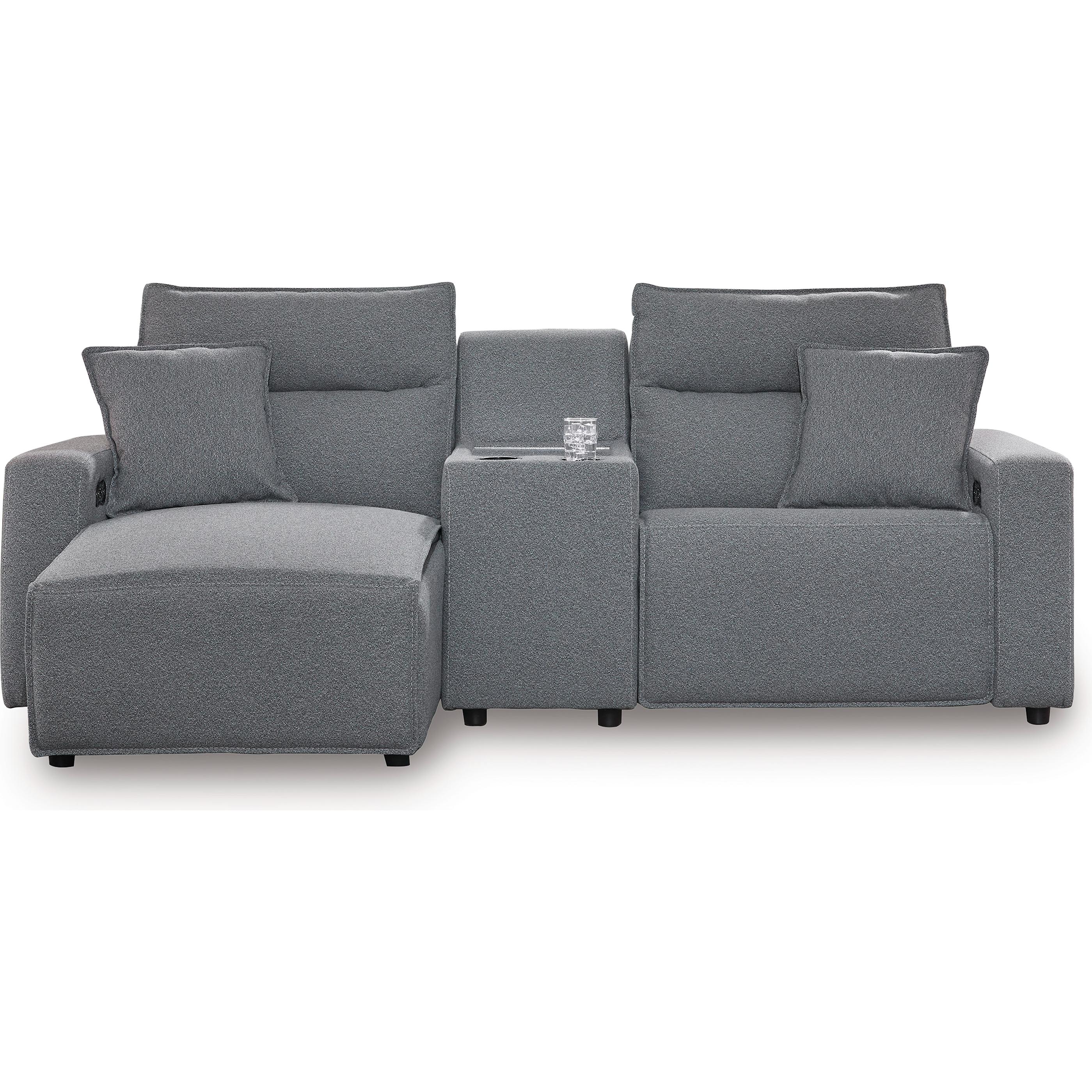  Signature Design by Ashley ModMax II Power Reclining Fabric 3 pc Sectional 6590679C/6590657C/6590662C IMAGE 1