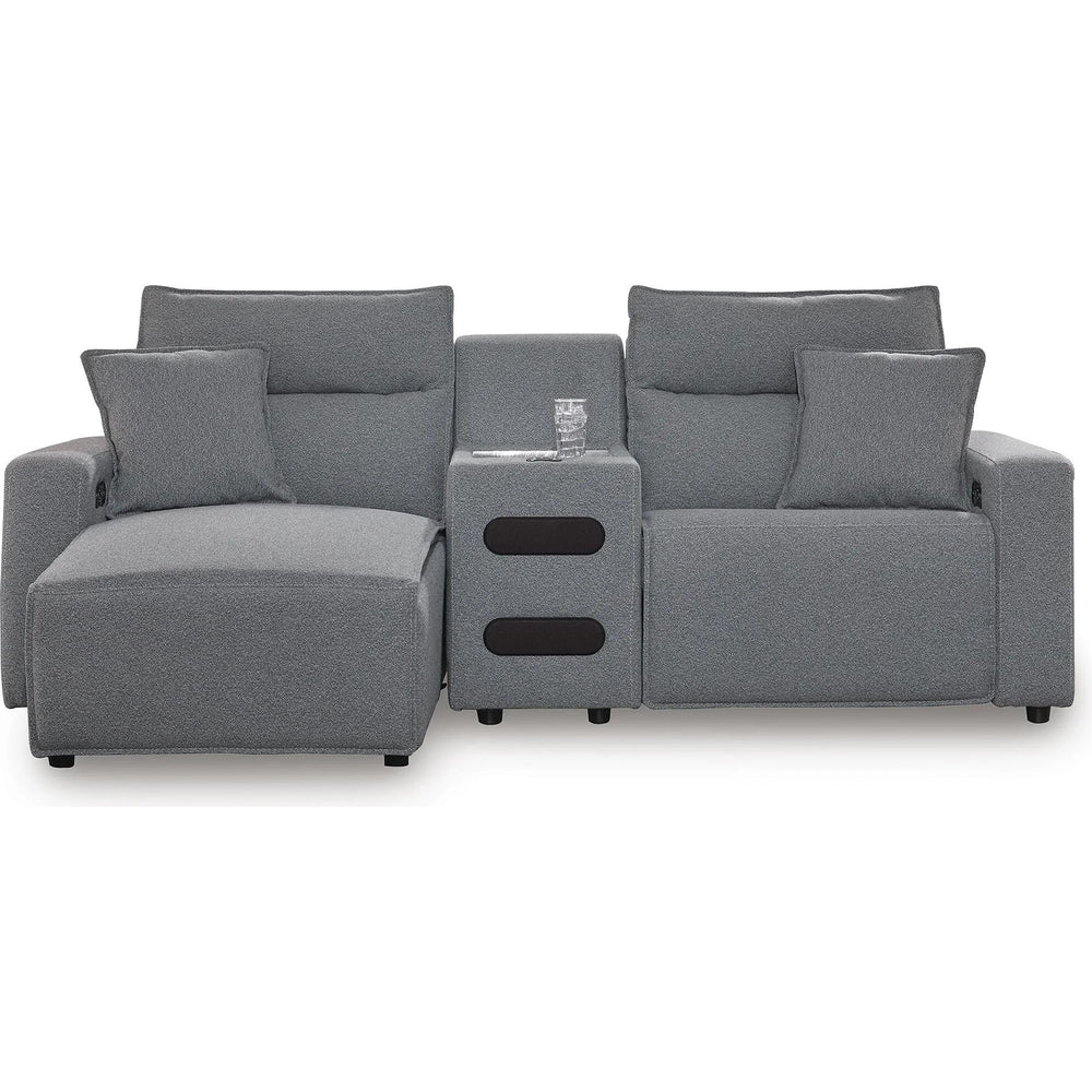  Signature Design by Ashley ModMax II Power Reclining Fabric 3 pc Sectional 6590679C/6590662C/6590660C IMAGE 1