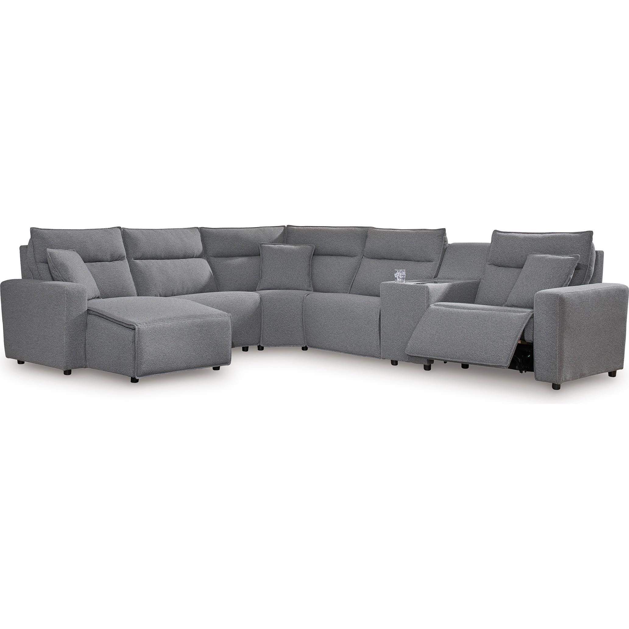  Signature Design by Ashley ModMax II Power Reclining Fabric 6 pc Sectional 6590679C/6590646C/6590677C/6590631C/6590657C/6590662C IMAGE 1