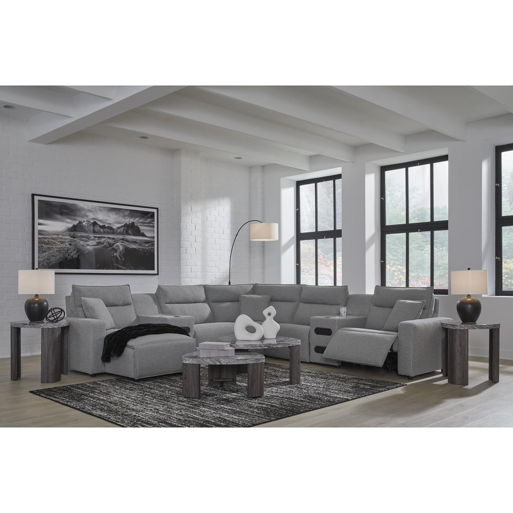  Signature Design by Ashley ModMax II Power Reclining Fabric 7 pc Sectional 6590679C/6590660C/6590646C/6590677C/6590631C/6590660C/6590662C IMAGE 7