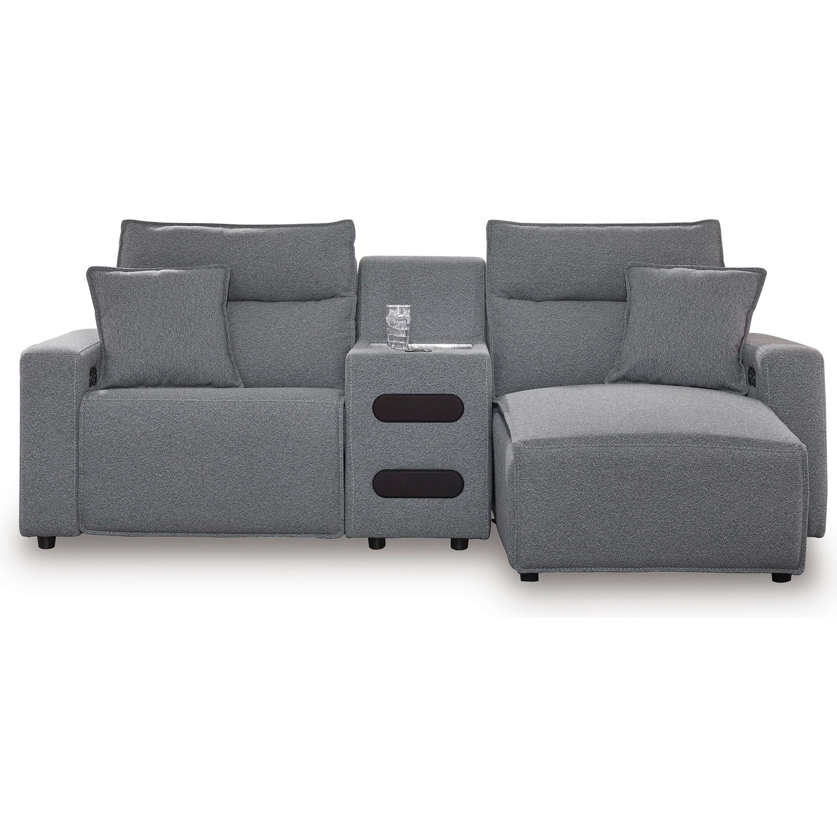  Signature Design by Ashley ModMax II Power Reclining Fabric 3 pc Sectional 6590658C/6590660C/6590697C IMAGE 1