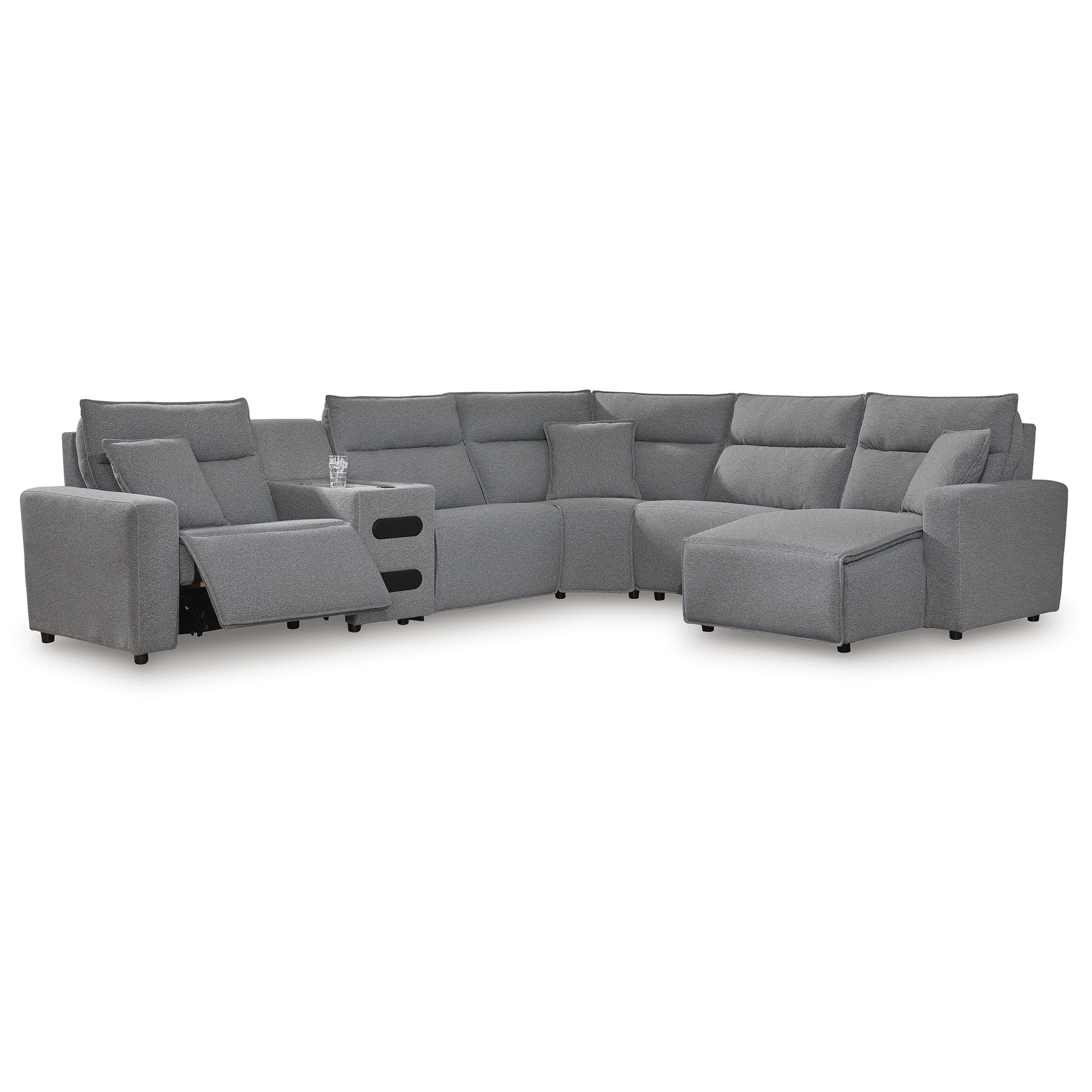  Signature Design by Ashley ModMax II Reclining Fabric 6 pc Sectional 6590631C/6590646C/6590658C/6590660C/6590677C/6590697C IMAGE 1