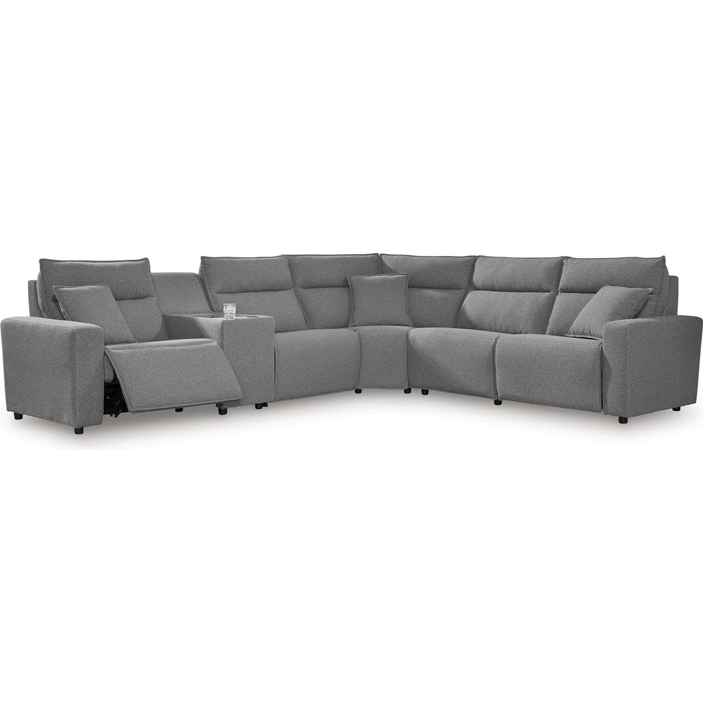  Signature Design by Ashley ModMax II Reclining Fabric 6 pc Sectional 6590658C/6590657C/6590631C/6590677C/6590646C/6590662C IMAGE 1