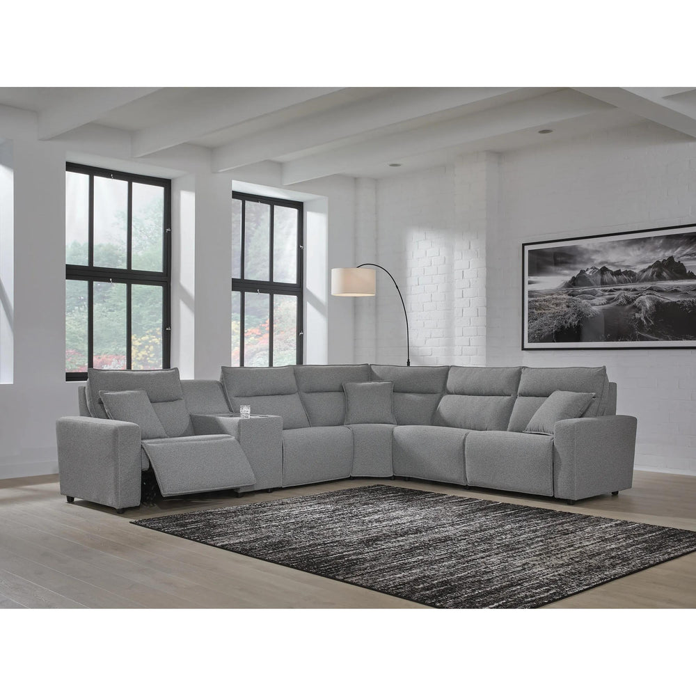  Signature Design by Ashley ModMax II Reclining Fabric 6 pc Sectional 6590658C/6590657C/6590631C/6590677C/6590646C/6590662C IMAGE 4