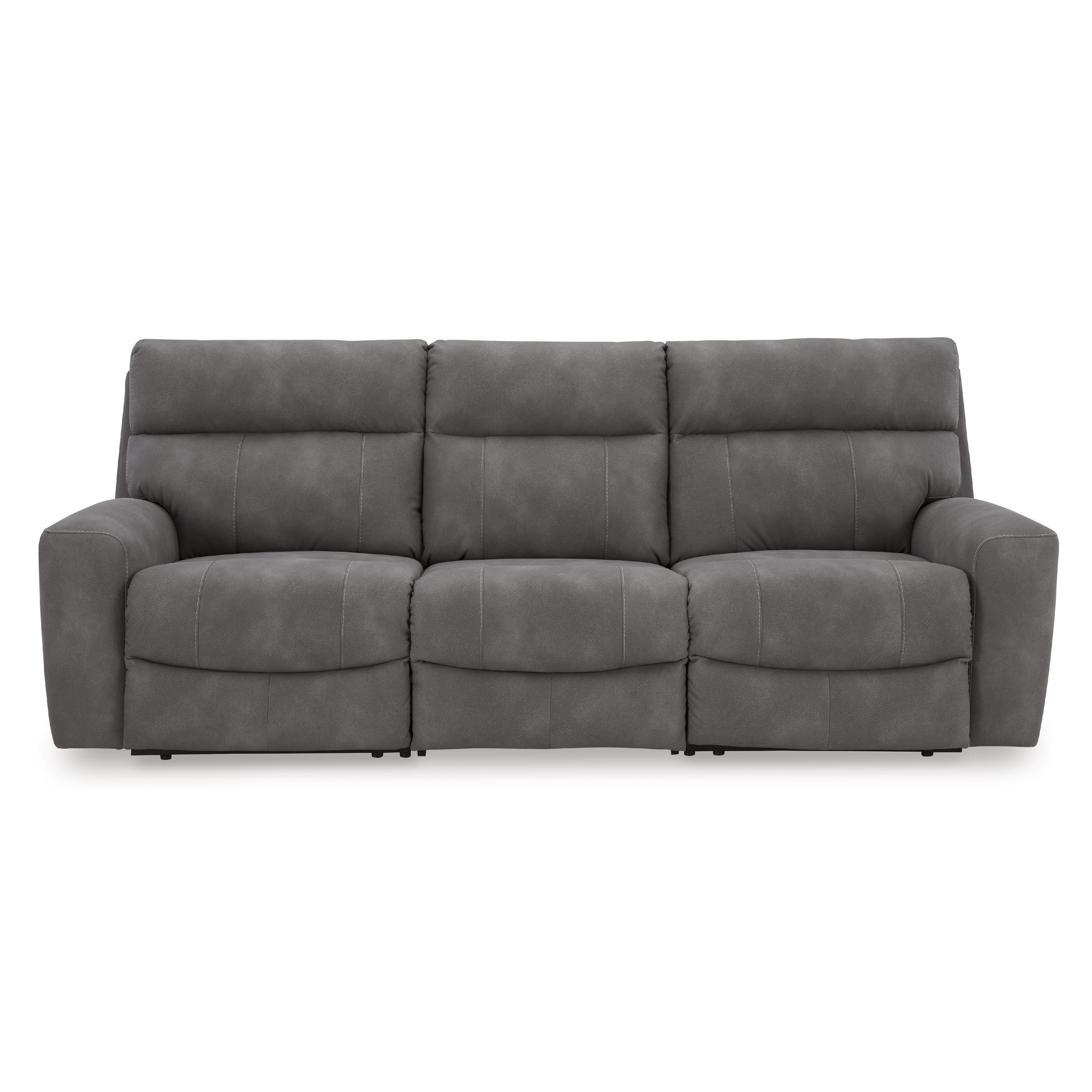 Signature Design by Ashley Next-Gen DuraPella Power Reclining Leather Look 3 pc Sectional 6100358C/6100331C/6100362C IMAGE 2