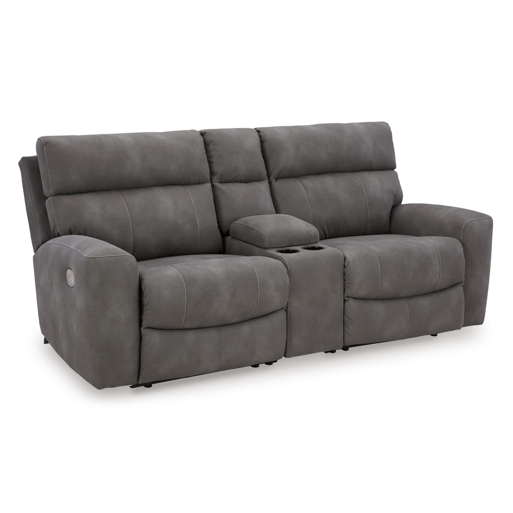  Signature Design by Ashley Next-Gen DuraPella Power Reclining Leather Look 3 pc Sectional 6100358C/6100357C/6100362C IMAGE 1
