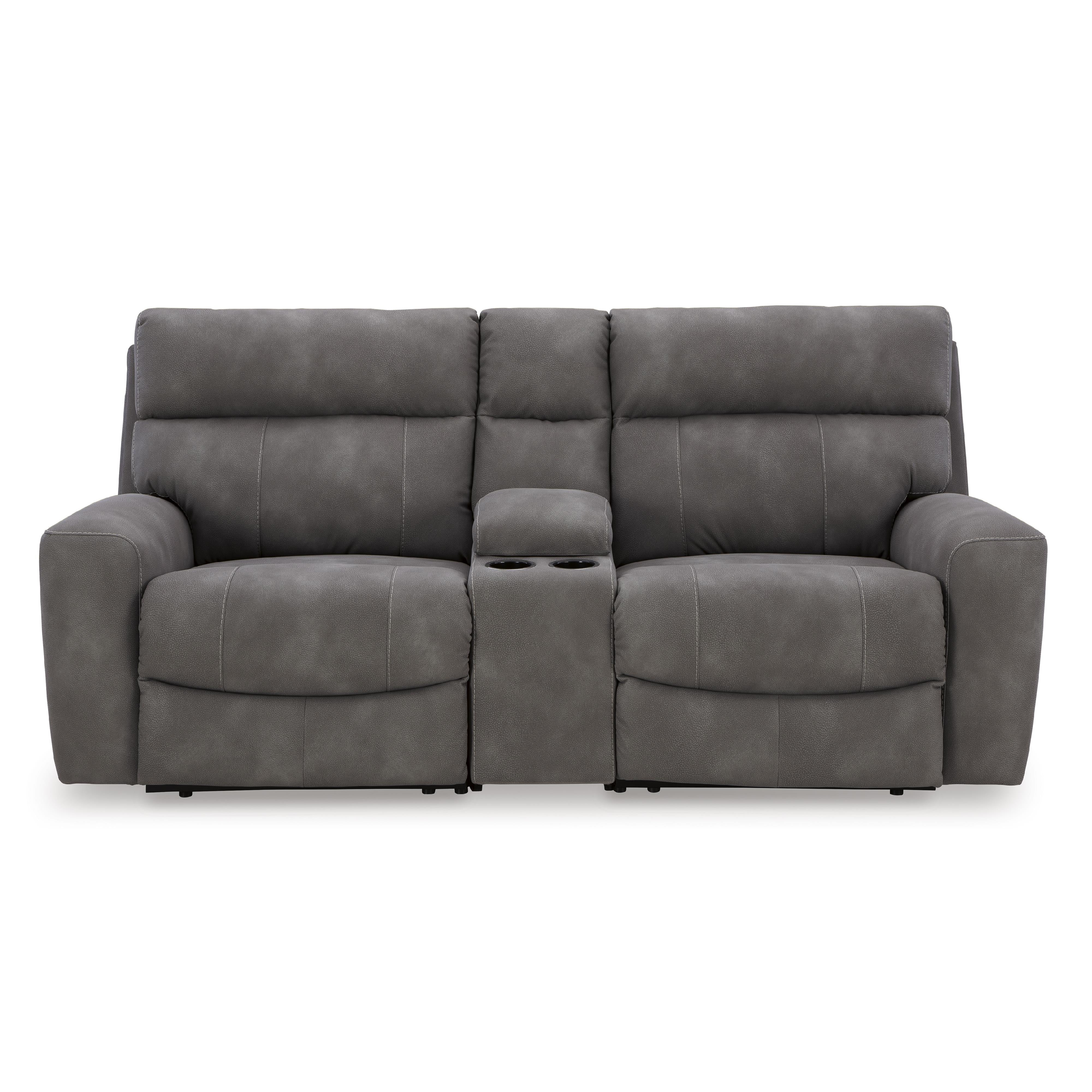  Signature Design by Ashley Next-Gen DuraPella Power Reclining Leather Look 3 pc Sectional 6100358C/6100357C/6100362C IMAGE 2