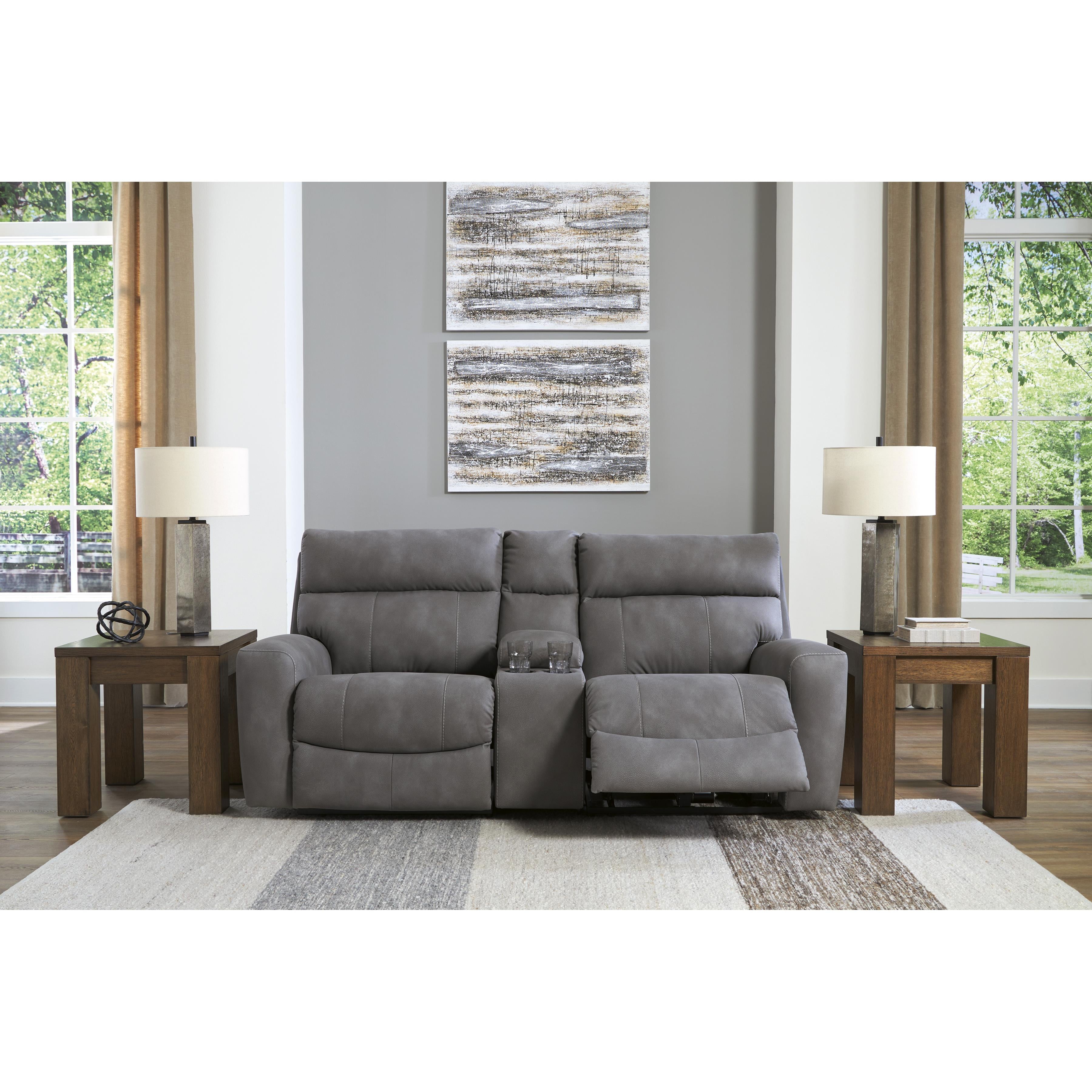  Signature Design by Ashley Next-Gen DuraPella Power Reclining Leather Look 3 pc Sectional 6100358C/6100357C/6100362C IMAGE 4