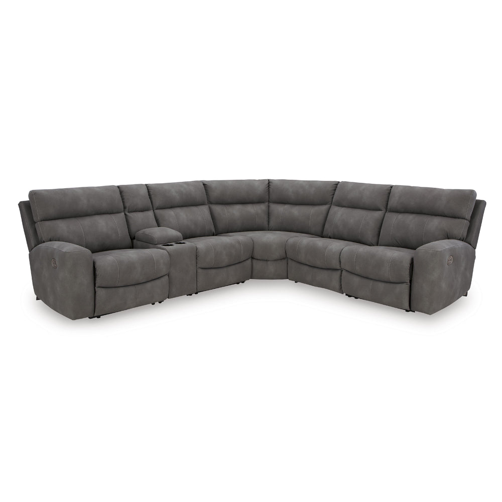  Signature Design by Ashley Next-Gen DuraPella Power Reclining Leather Look 6 pc Sectional 6100358C/6100357C/6100331C/6100377C/6100346C/6100362C IMAGE 1