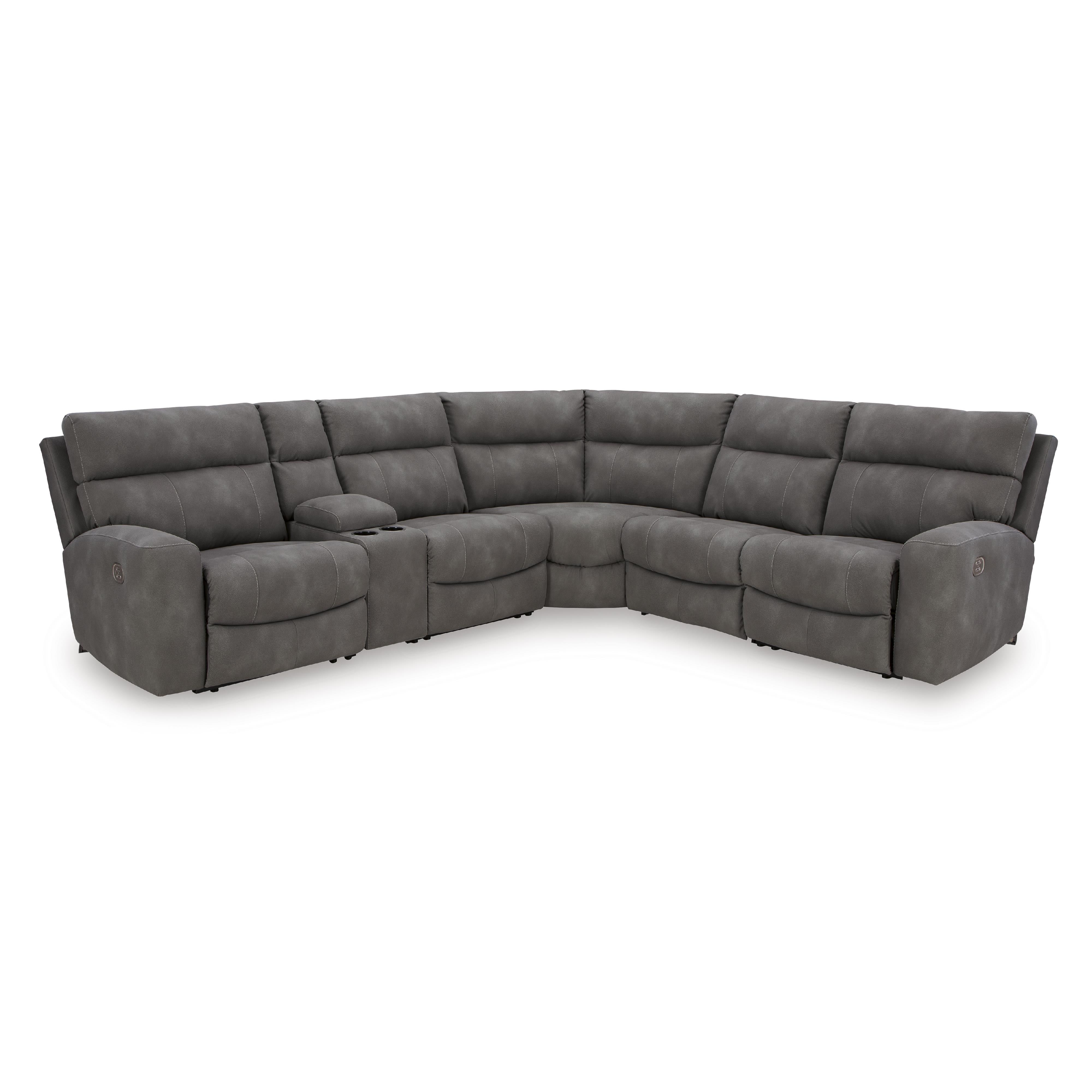  Signature Design by Ashley Next-Gen DuraPella Power Reclining Leather Look 6 pc Sectional 6100358C/6100357C/6100331C/6100377C/6100346C/6100362C IMAGE 1