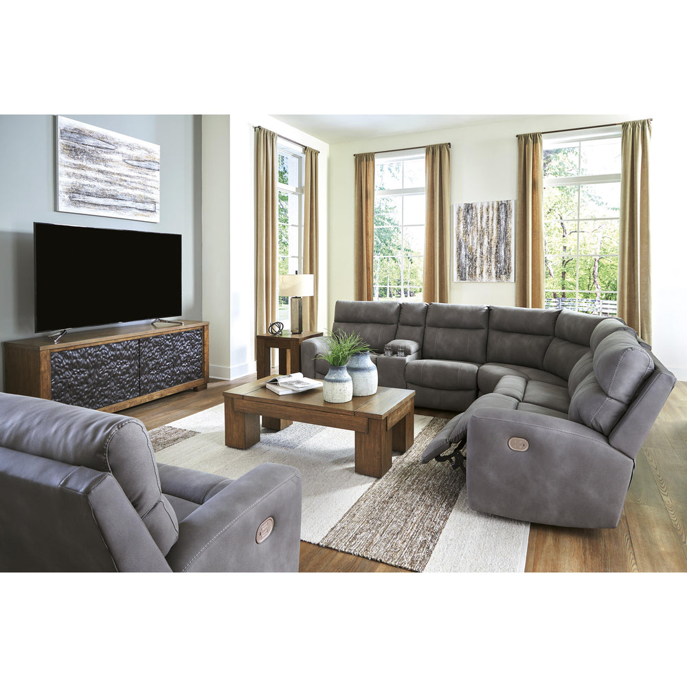  Signature Design by Ashley Next-Gen DuraPella Power Reclining Leather Look 6 pc Sectional 6100358C/6100357C/6100331C/6100377C/6100346C/6100362C IMAGE 10