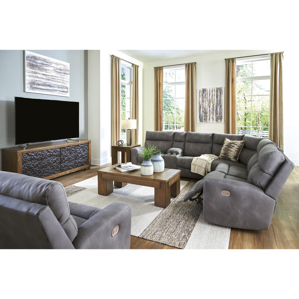  Signature Design by Ashley Next-Gen DuraPella Power Reclining Leather Look 6 pc Sectional 6100358C/6100357C/6100331C/6100377C/6100346C/6100362C IMAGE 11