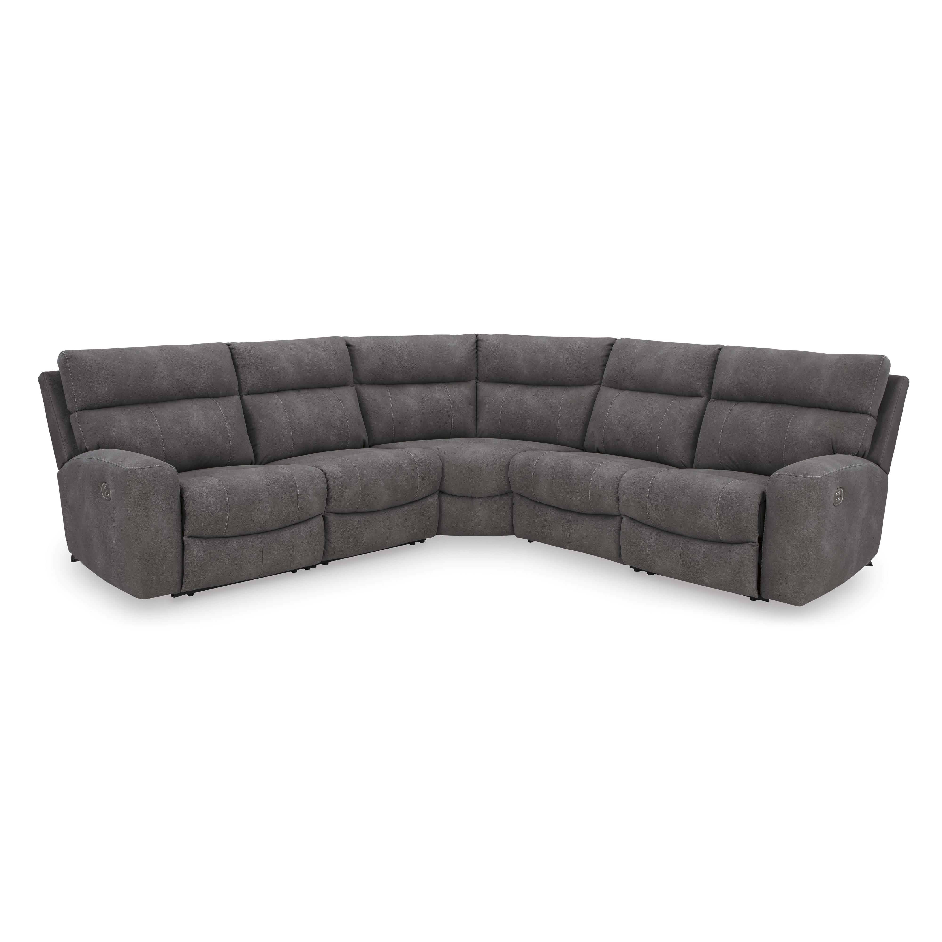  Signature Design by Ashley Next-Gen DuraPella Power Reclining Leather Look 5 pc Sectional 6100358C/6100346C/6100377C/6100346C/6100362C IMAGE 1