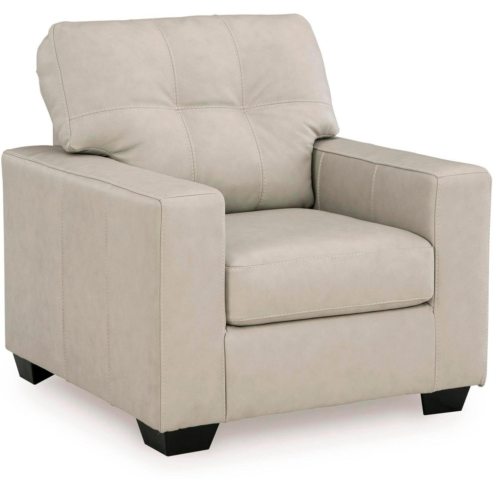  Signature Design by Ashley Santorine Stationary Leather Match Chair 2170820C IMAGE 1