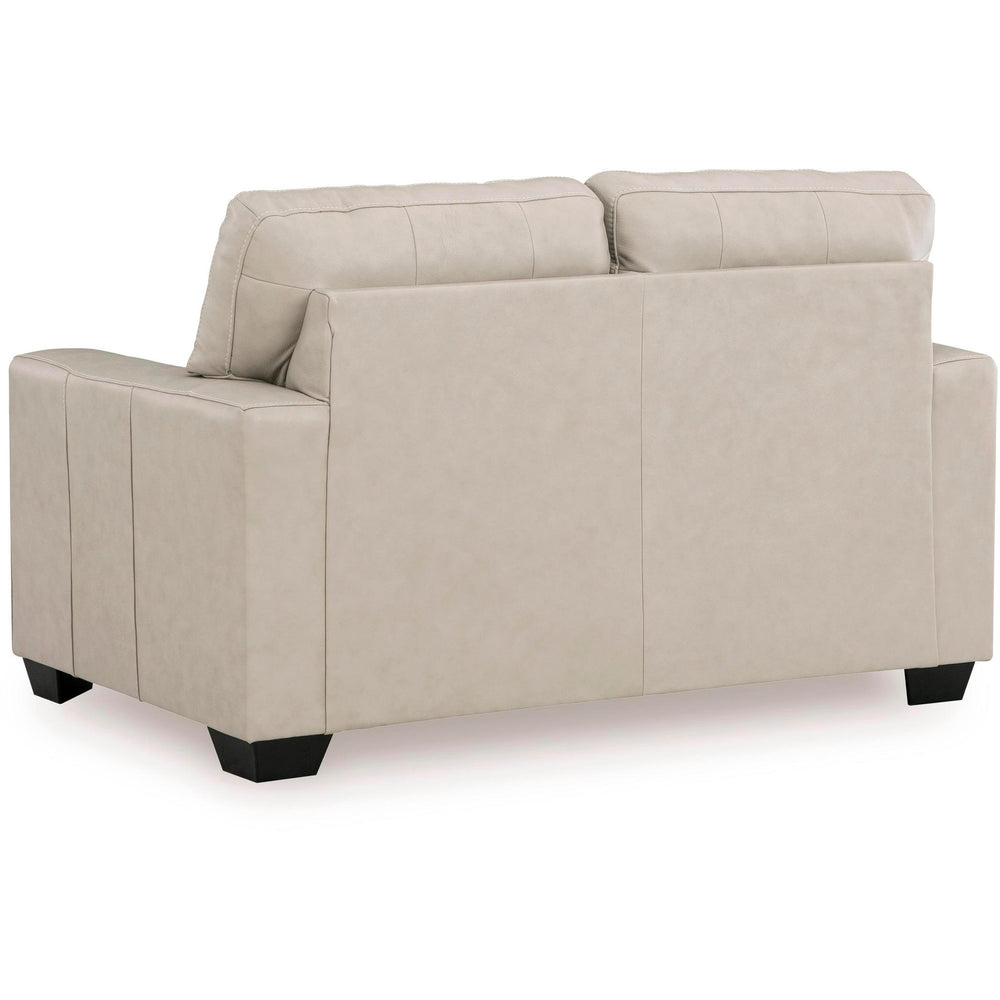  Signature Design by Ashley Santorine Stationary Leather Match Loveseat 2170835C IMAGE 3