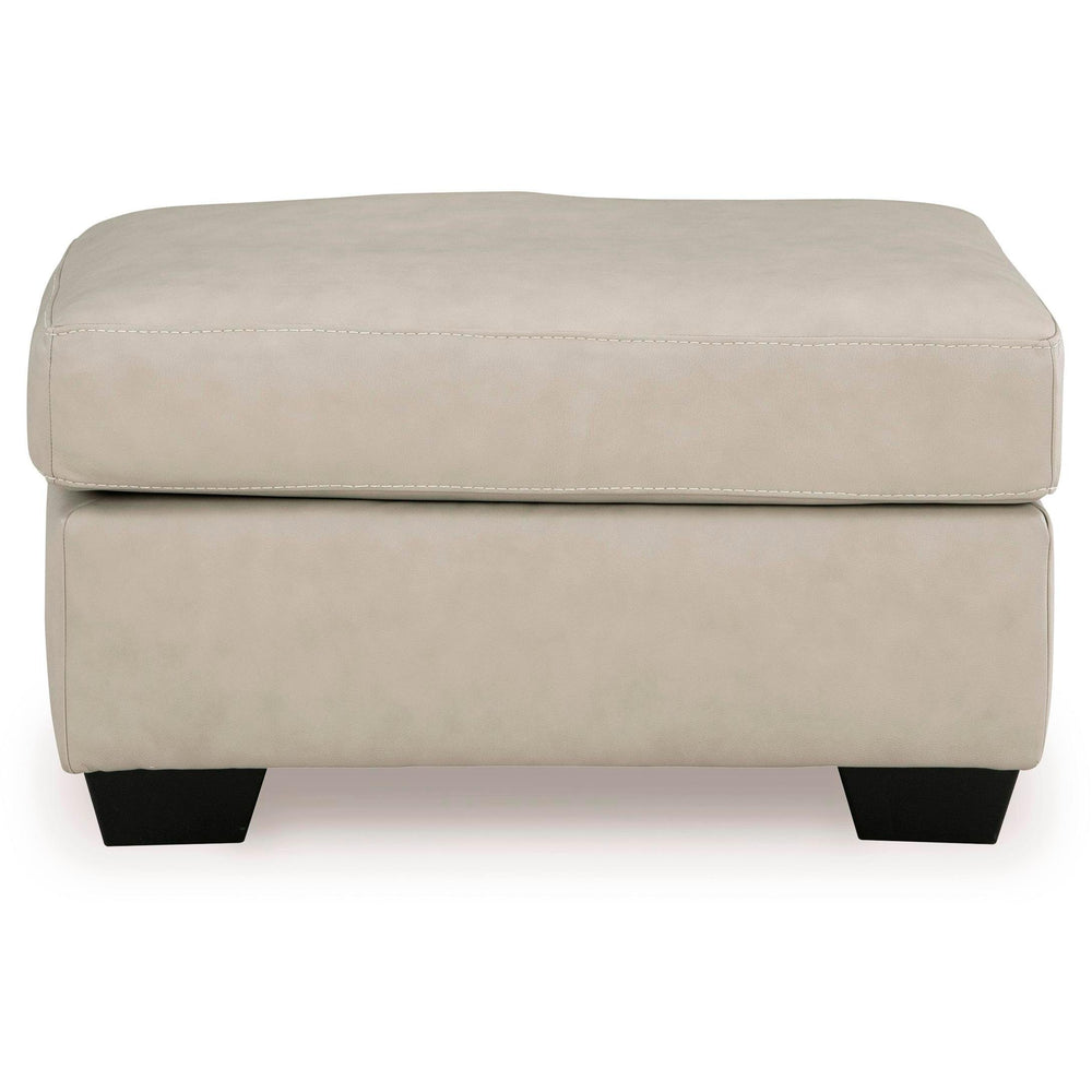 Signature Design by Ashley Santorine Leather Match Ottoman 2170814C IMAGE 2