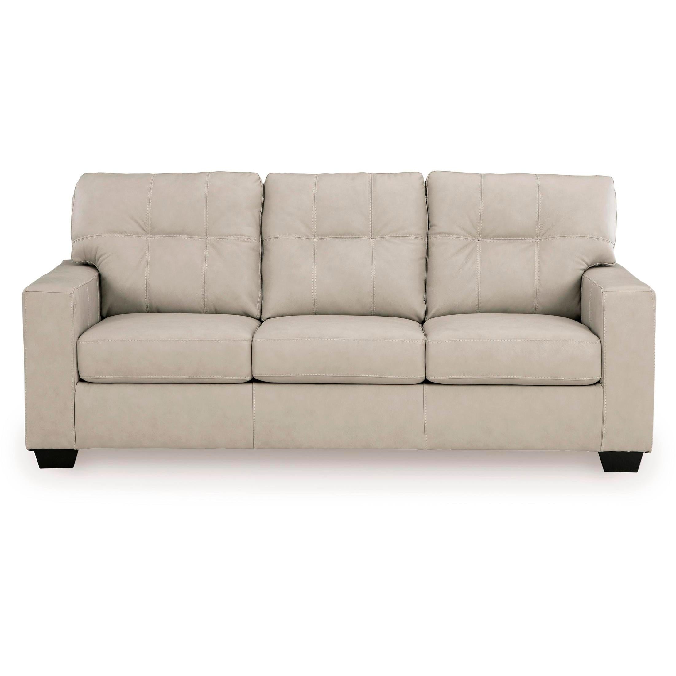  Signature Design by Ashley Santorine Stationary Leather Match Sofa 2170838C IMAGE 2