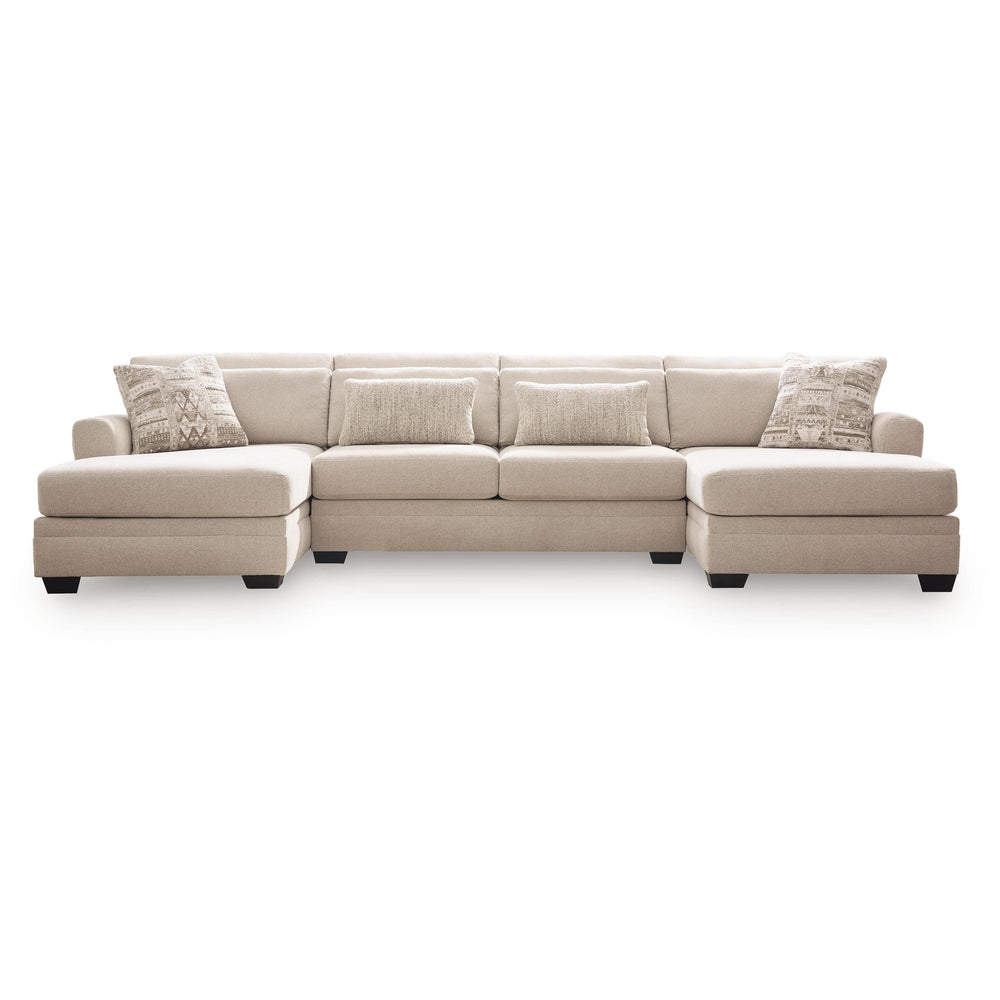  Benchcraft Mandi Point 62606S7 3 pc Double Chaise Sectional IMAGE 1