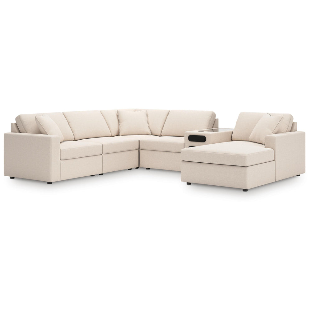  Signature Design by Ashley Modmax 92103S51 6 pc Sectional with Audio System and Chaise IMAGE 2