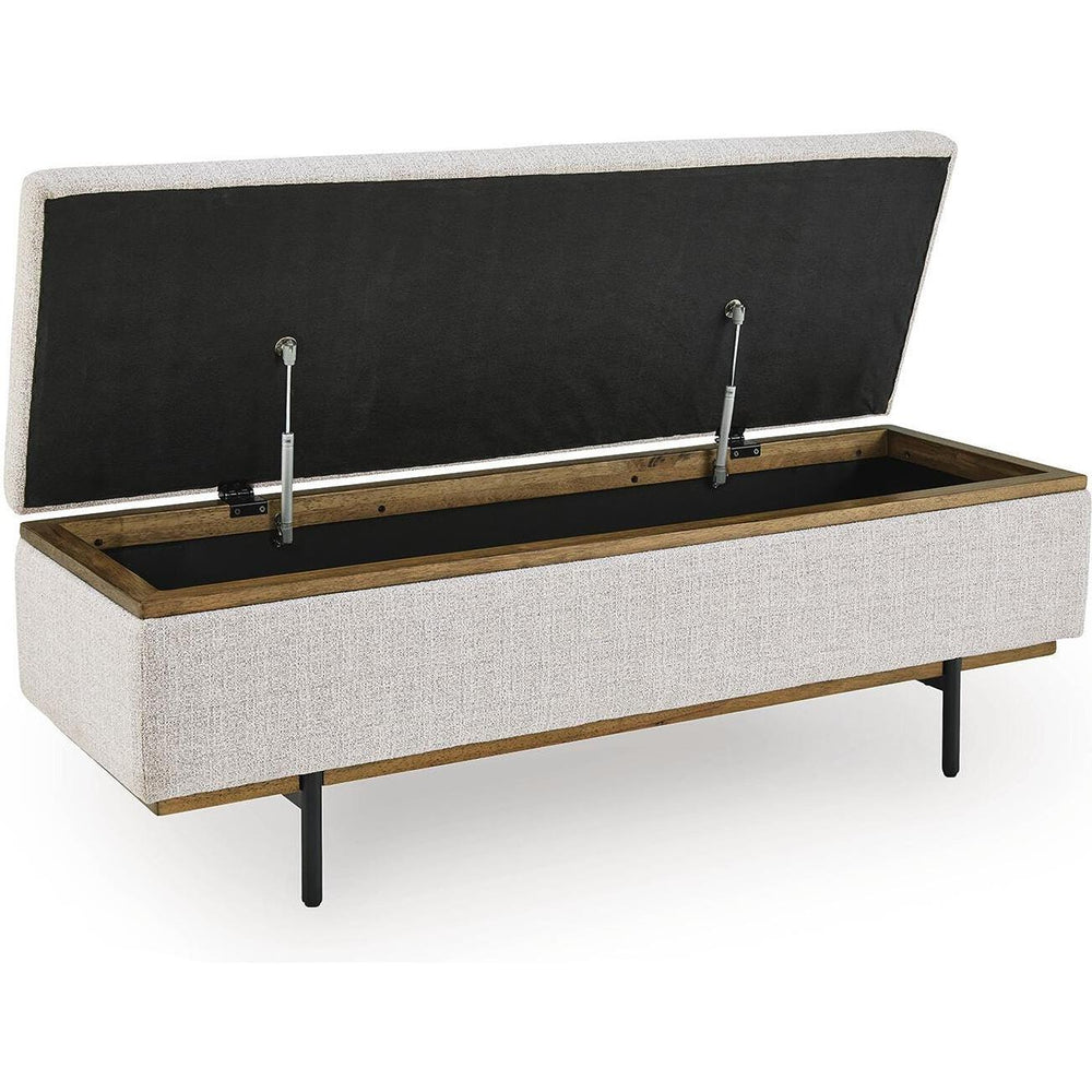  Signature Design by Ashley Dettaford Next-Gen Nuvella A3000848 Storage Bench IMAGE 3