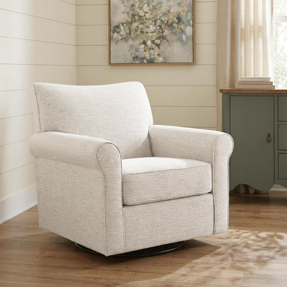  Signature Design by Ashley Renley A3000854 Swivel Glider Accent Chair IMAGE 2