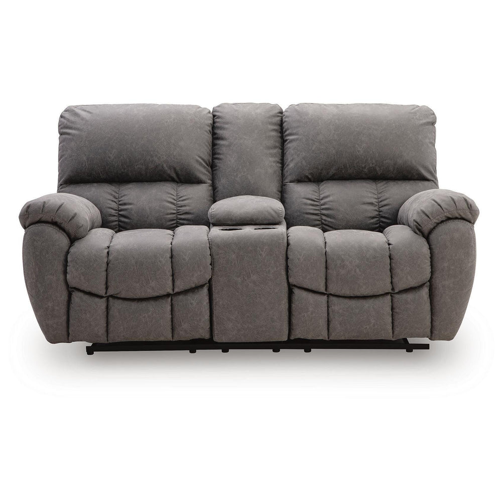  Signature Design by Ashley Bakerstein PC1250318 Power Recliner Loveseat with Console & Adjustable Headrest IMAGE 8