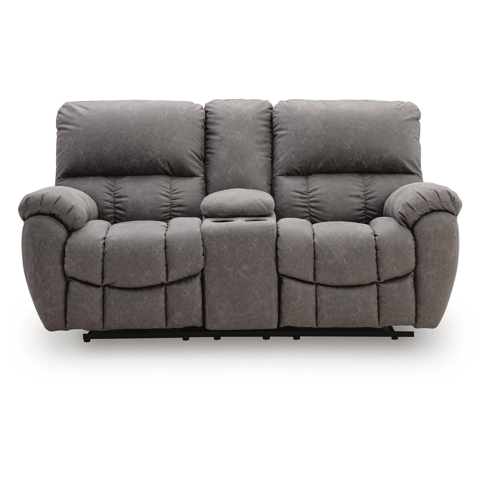  Signature Design by Ashley Bakerstein PC1250318 Power Recliner Loveseat with Console & Adjustable Headrest IMAGE 8