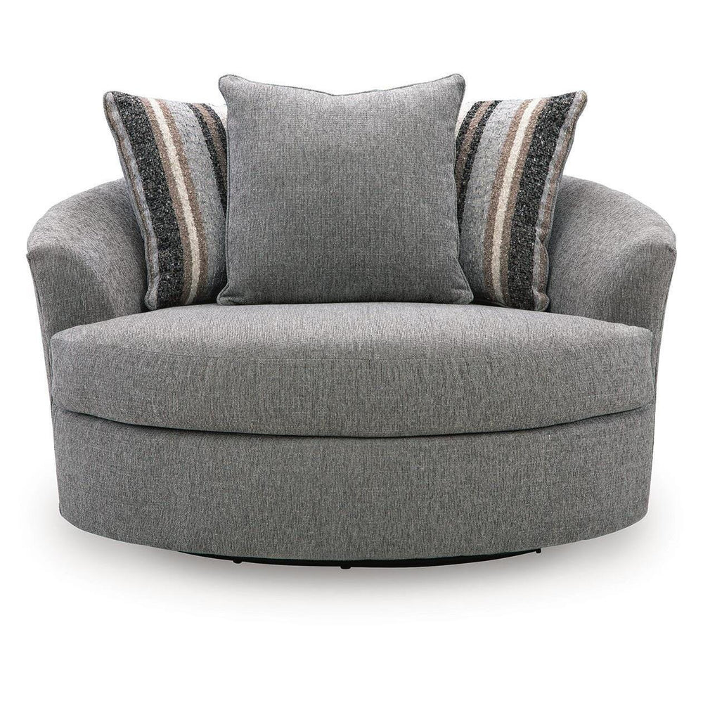  Signature Design by Ashley Creston Heights PC6410621 Oversized Swivel Accent Chair IMAGE 2
