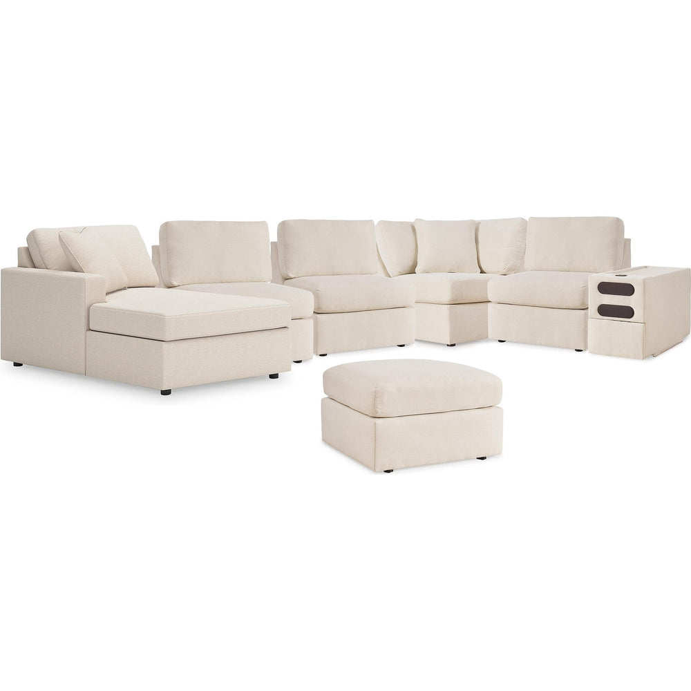  Signature Design by Ashley® Modmax 92102U10 6 pc Sectional with Chaise and Ottoman - Spice IMAGE 1