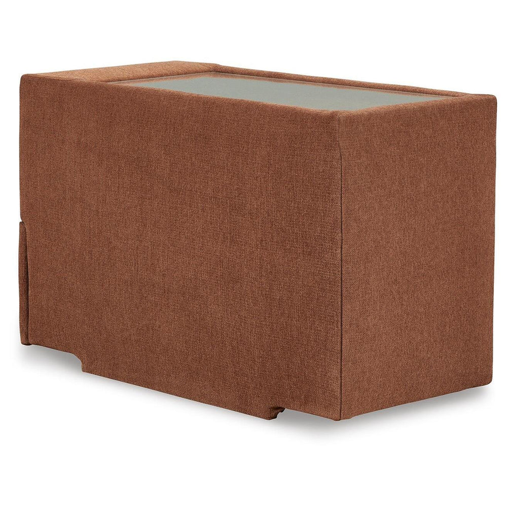  Signature Design by Ashley® Modmax 92102U12 4 pc Sectional and Ottoman - Spice IMAGE 3