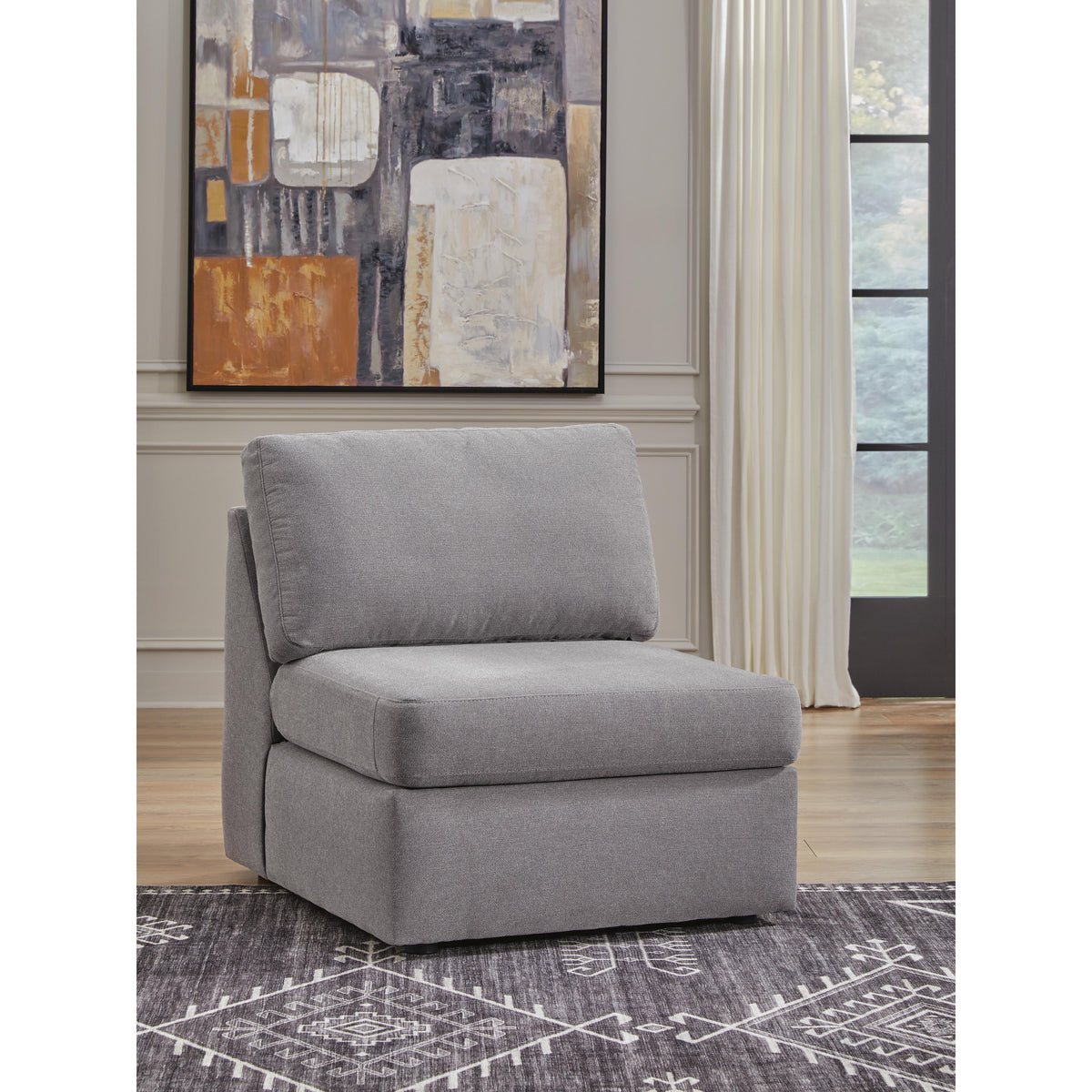  Signature Design by Ashley® Modmax 92104U2 4 pc Sectional and Ottoman - Granite IMAGE 19
