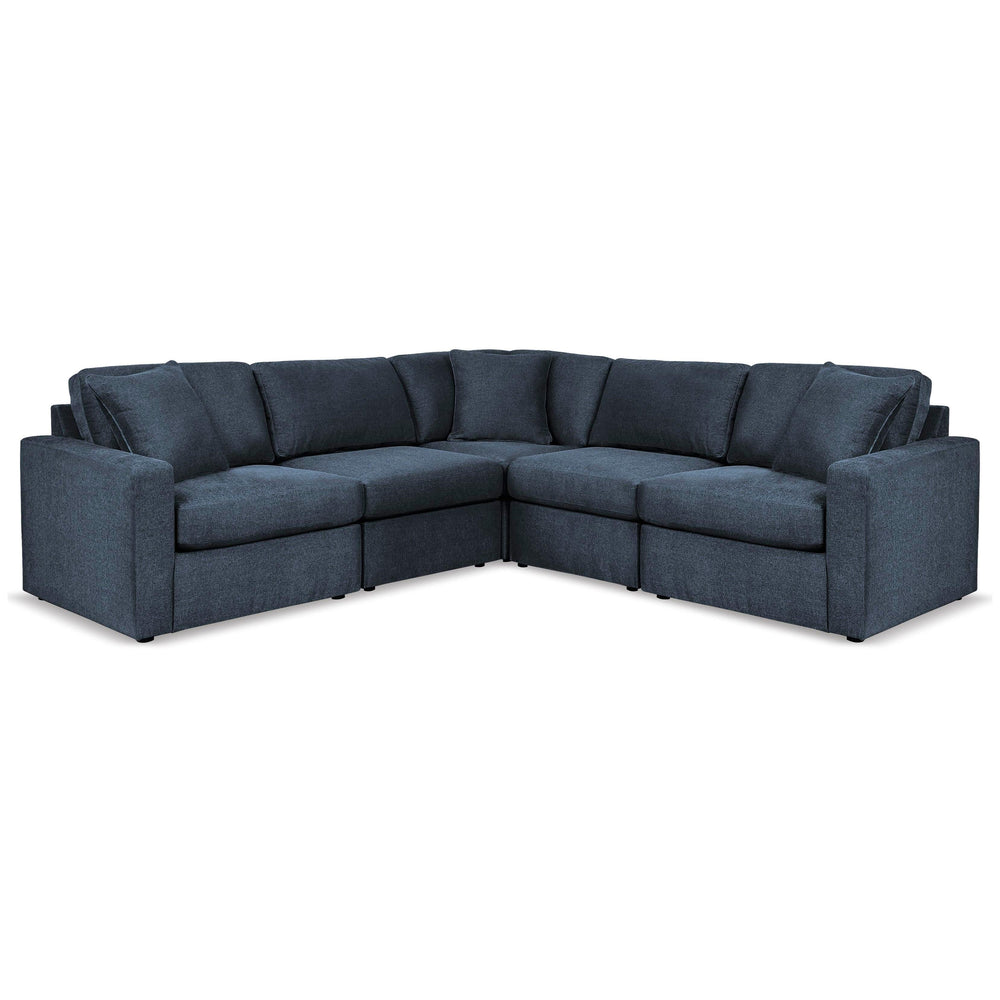  Signature Design by Ashley® Modmax 92121U14 5 pc Sectional and Ottoman - Ink IMAGE 3