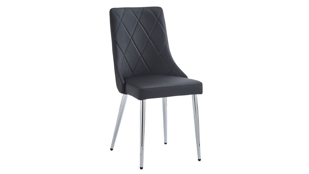 WORLDWIDE HOME FURNISHINGS DEVO DINING CHAIR (SET OF 2)