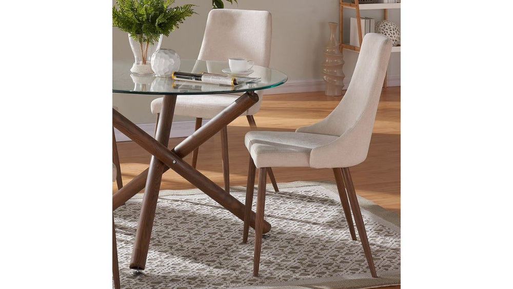 WORLDWIDE HOME FURNISHINGS ROCCA/CORA 5PC DINING SET